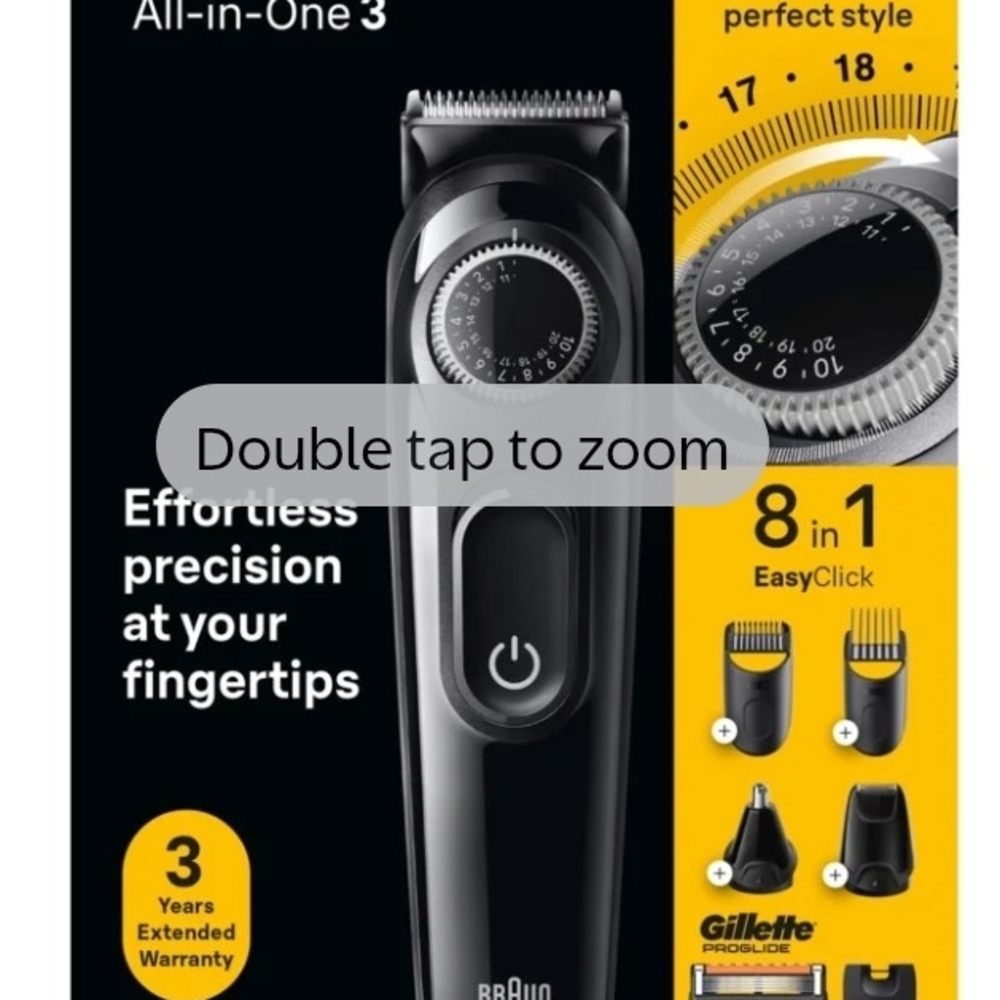 All-in-One 3 Grooming Kit - Black